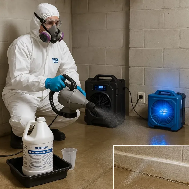 Sanitization and Odor Removal process in Winneconne, WI