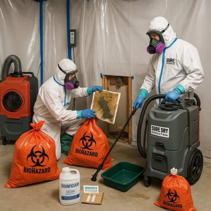 Contaminated Water Handling Protocols process in Winneconne, WI