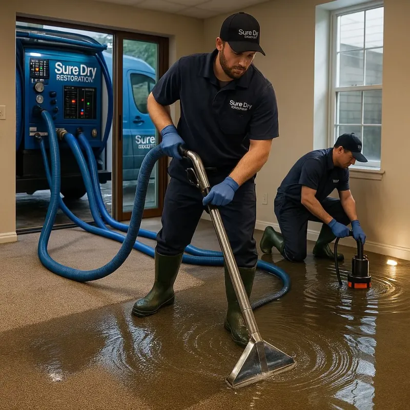 Water Extraction and Removal process in Winneconne, WI